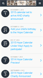 Mobile Screenshot of hopecalendar.com